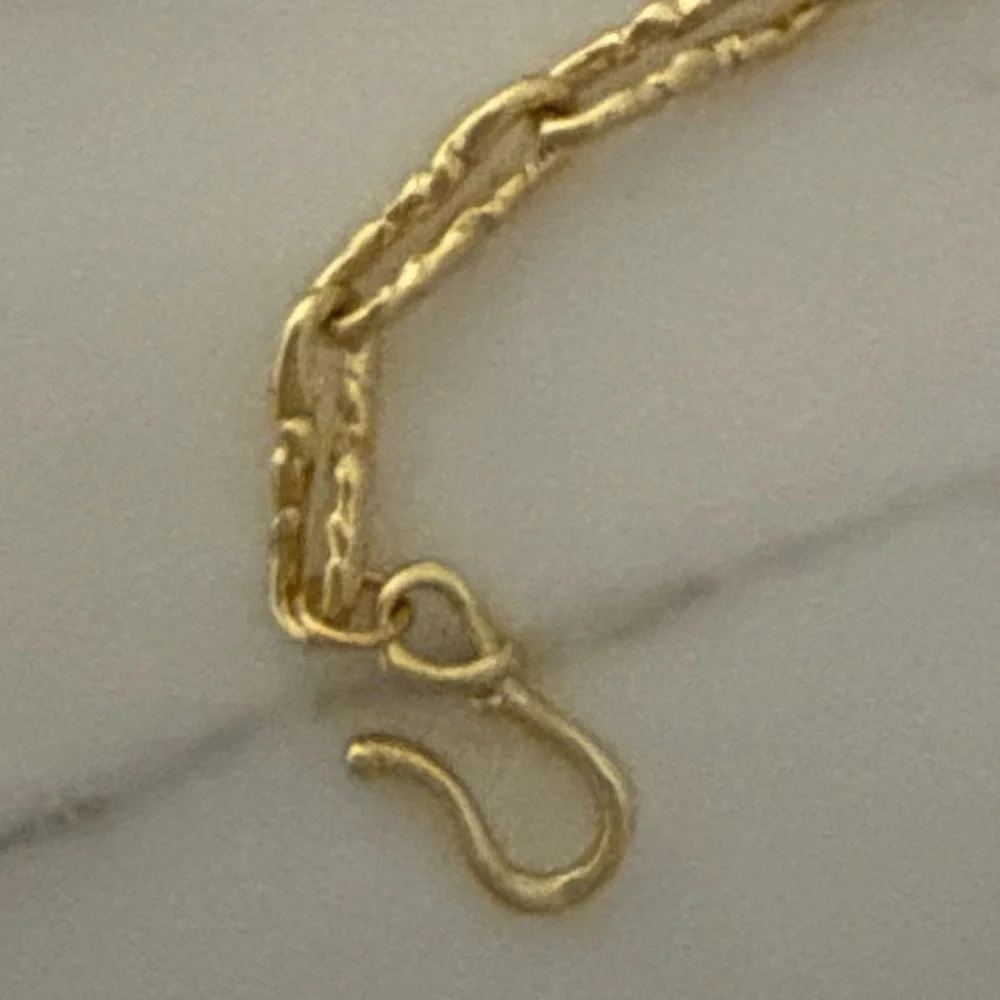 ALEXIS BITTAR • Brut Gold Twisted Short Link Custom Chain Necklace
